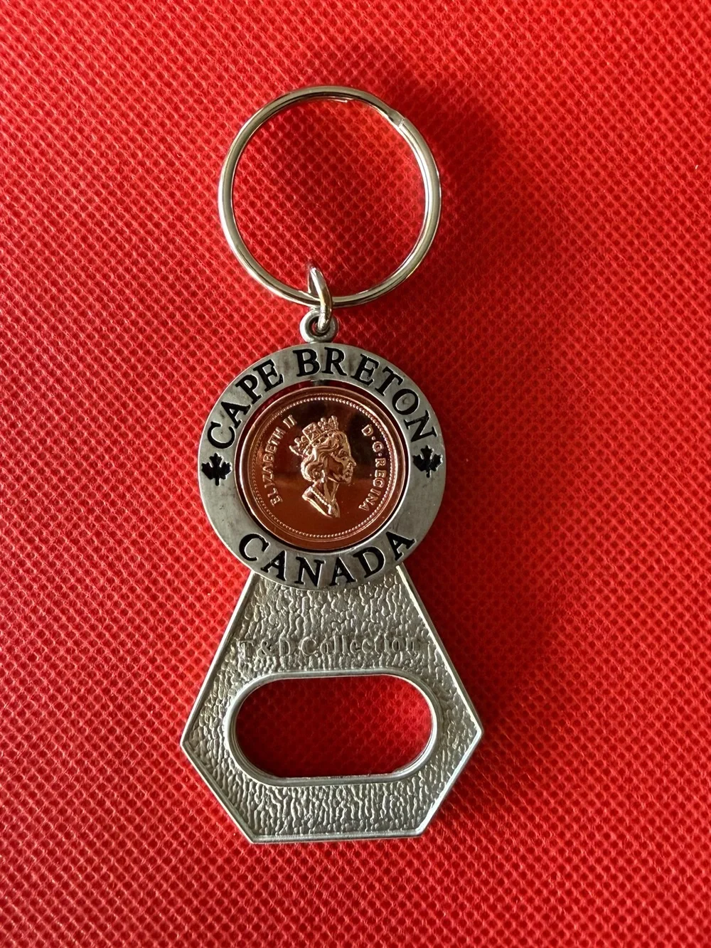 Vintage Lucky Penny (yr 2000) Cape Breton 🇨🇦 Keyring Bottle Opener - Collectors! - Picture 5 of 7